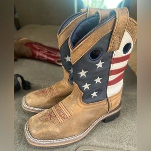 Cody James USA Flag western Boots 12D